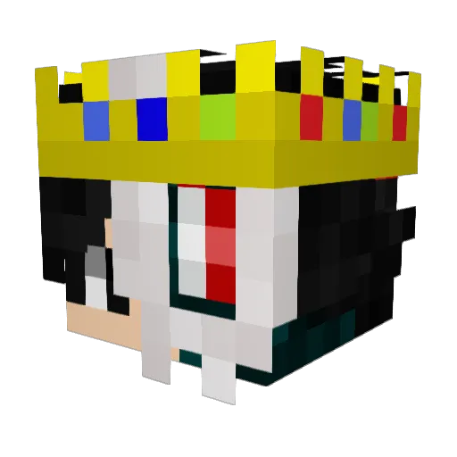 Reach_Is_On Minecraft avatar head, 3D render