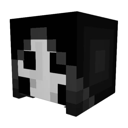 Reactor72 Minecraft avatar head, 3D render