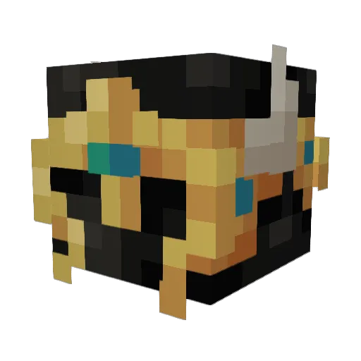 ReadHeadRedempt Minecraft avatar head, 3D render