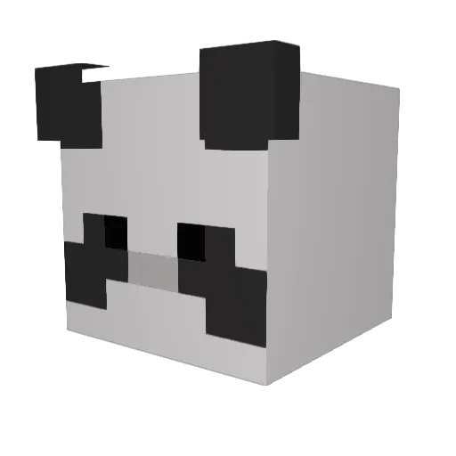 Reade1789 Minecraft avatar head, 3D render