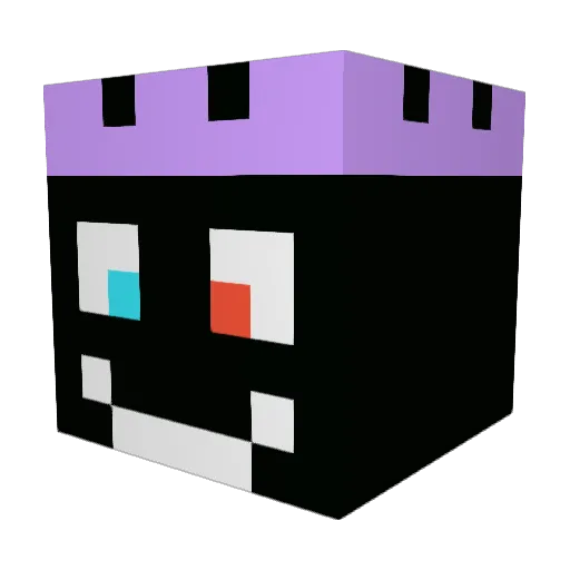 Ready_to_be_real Minecraft avatar head, 3D render