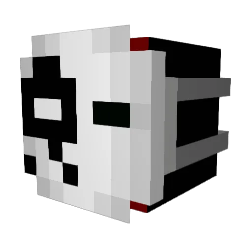 RealAceMC Minecraft avatar head, 3D render