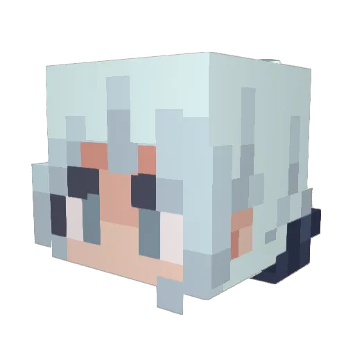 RealAlec Minecraft avatar head, 3D render