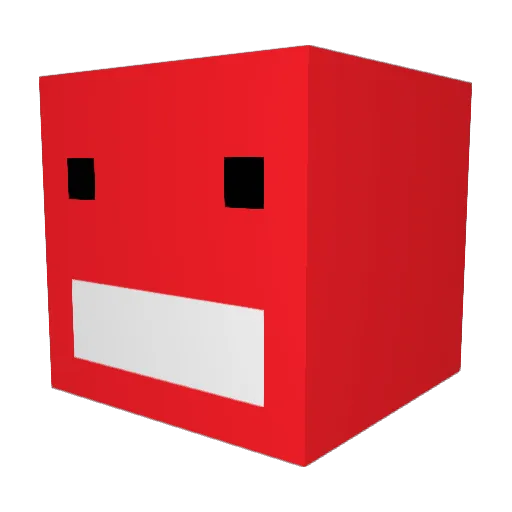 RealBrodinGamez Minecraft avatar head, 3D render