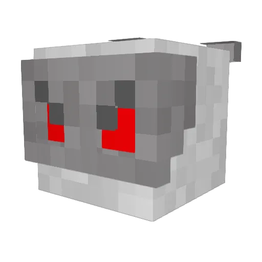 RealImagine1 Minecraft avatar head, 3D render