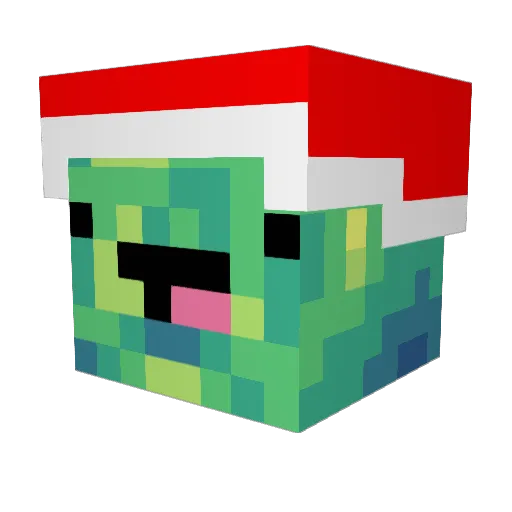 RealKiller1 Minecraft avatar head, 3D render