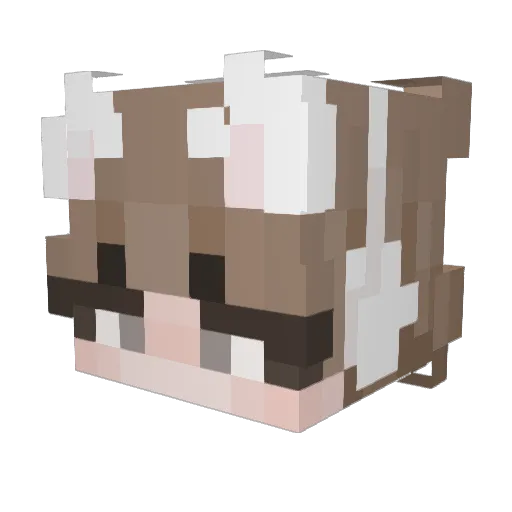 RealKyroLion Minecraft avatar head, 3D render