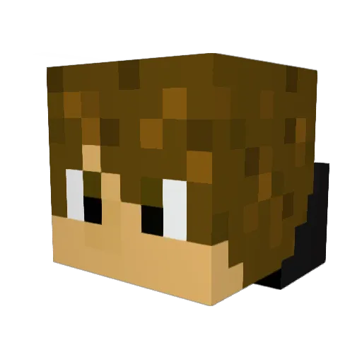 RealMadrid3670 Minecraft avatar head, 3D render