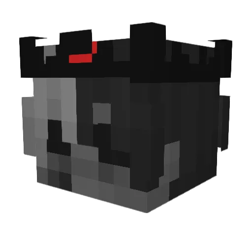 RealMadrid7 Minecraft avatar head, 3D render