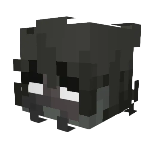RealProt0type Minecraft avatar head, 3D render