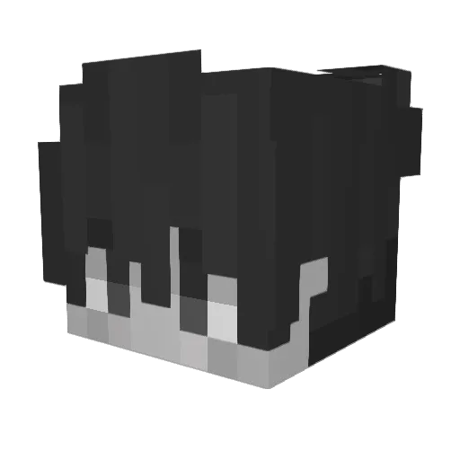 RealRMT Minecraft avatar head, 3D render