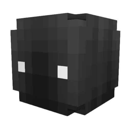 RealRustCohle Minecraft avatar head, 3D render
