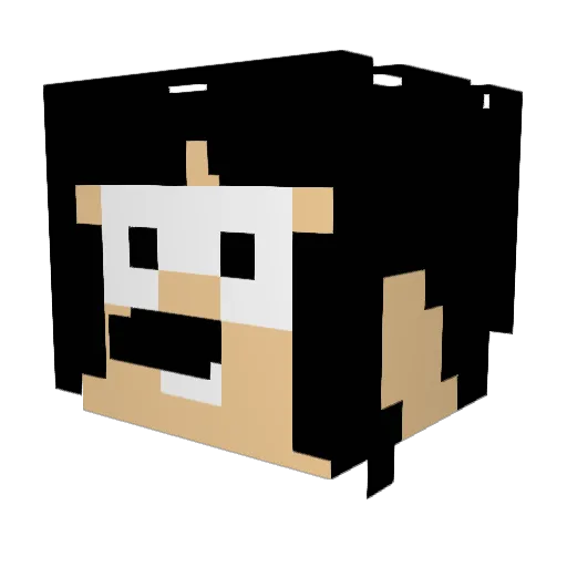 RealSlimShadyyyy Minecraft avatar head, 3D render