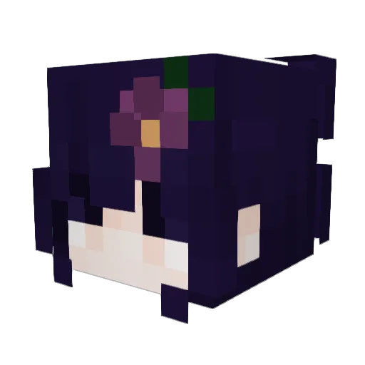 RealSour988 Minecraft avatar head, 3D render