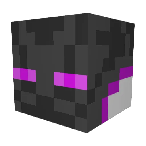 RealVotto Minecraft avatar head, 3D render