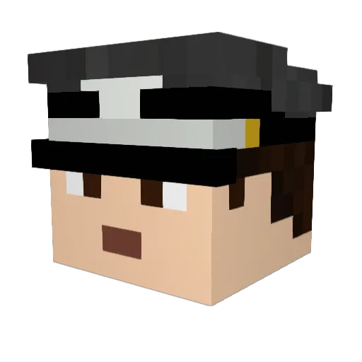 Real_Da_Best Minecraft avatar head, 3D render