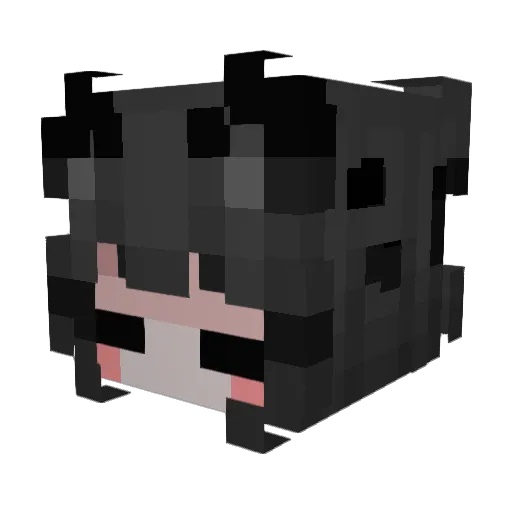 Real_Dwarksword Minecraft avatar head, 3D render