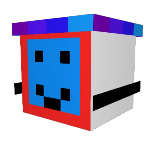 Real_Peace_Maker Minecraft avatar head, 3D render