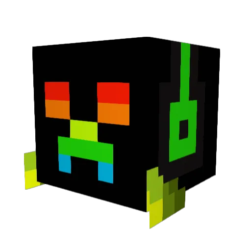 Real_Rh2og Minecraft avatar head, 3D render
