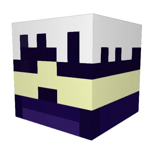 Real_Skx Minecraft avatar head, 3D render