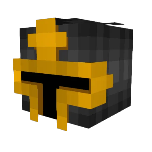 Real__Tommy Minecraft avatar head, 3D render