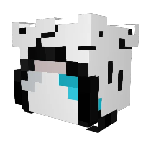RealityIsCruel Minecraft avatar head, 3D render