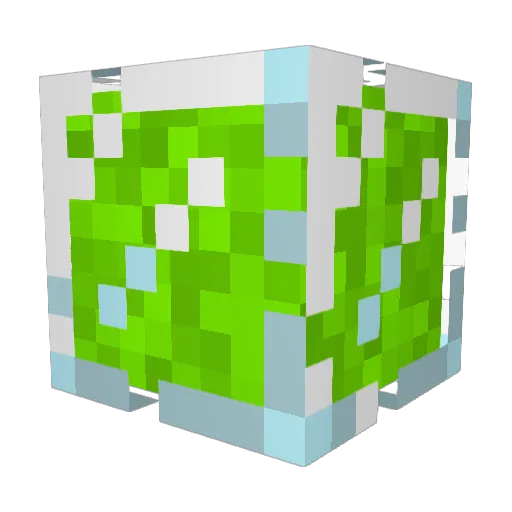 RealityLG Minecraft avatar head, 3D render