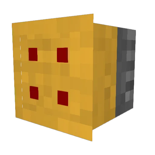 ReallyBadPie Minecraft avatar head, 3D render