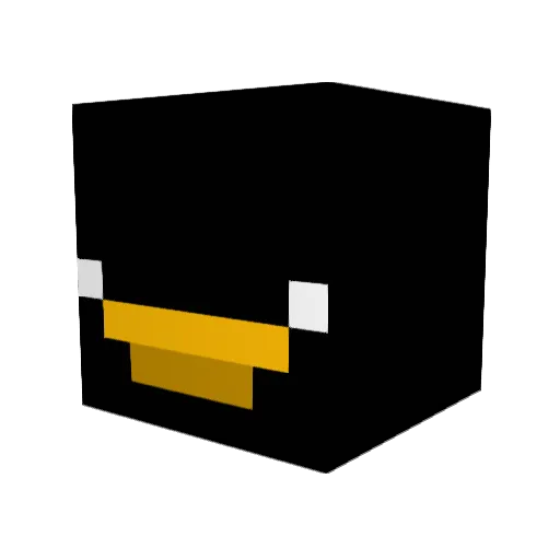 ReallyJazz Minecraft avatar head, 3D render