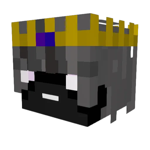 Realtii Minecraft avatar head, 3D render