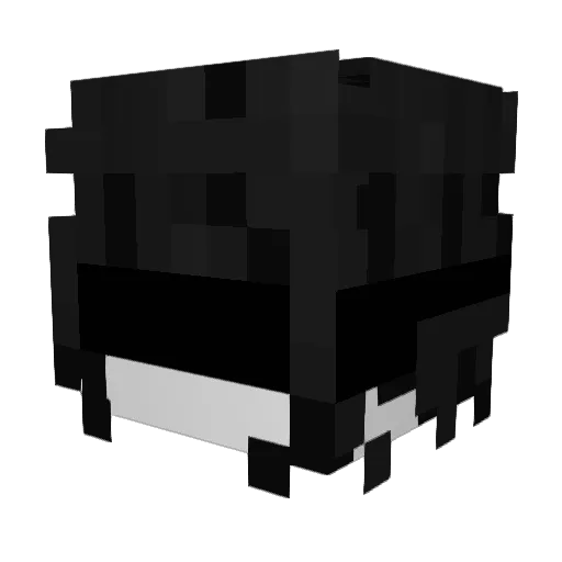 Reanimad0 Minecraft avatar head, 3D render