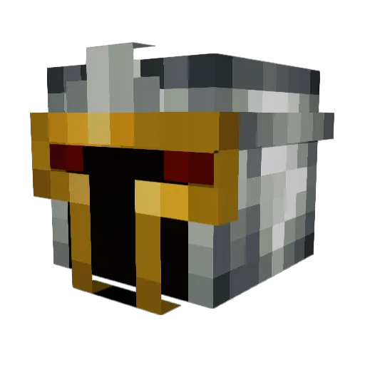 Reanimosity Minecraft avatar head, 3D render
