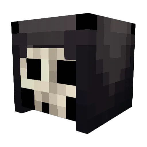 Reaper105 Minecraft avatar head, 3D render