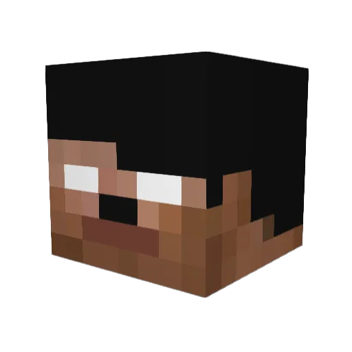 Reaper2201 Minecraft avatar head, 3D render