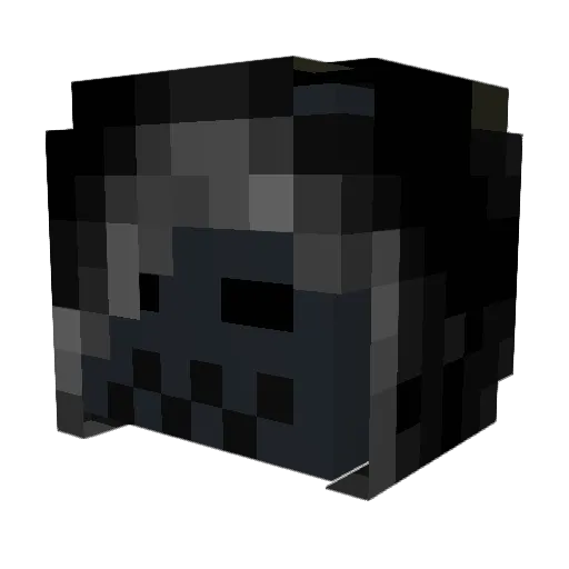 Reaper4498 Minecraft avatar head, 3D render