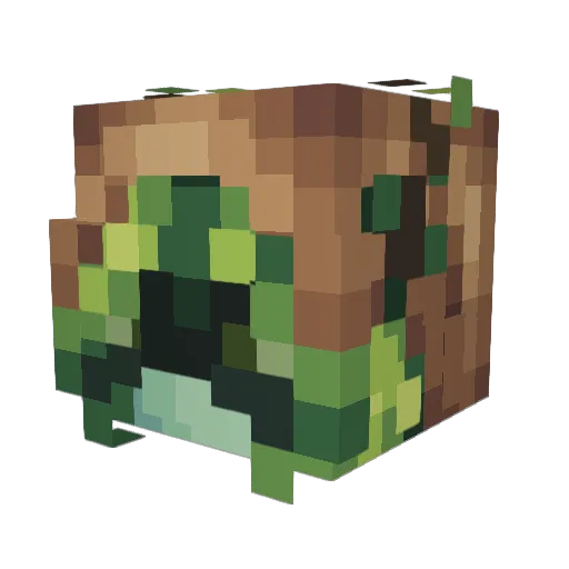 ReaperDeath10 Minecraft avatar head, 3D render