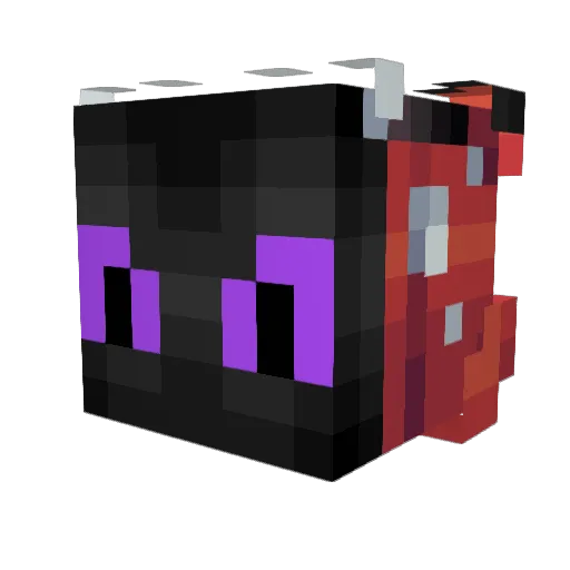 ReaperDreams Minecraft avatar head, 3D render