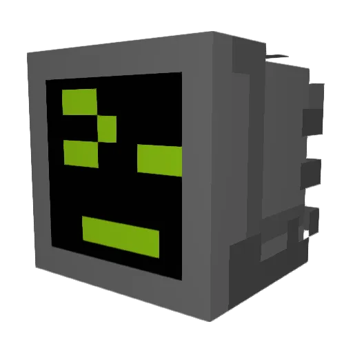 ReaperJay06 Minecraft avatar head, 3D render
