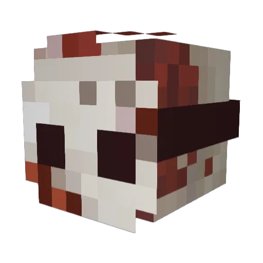 Reaper_Gaming Minecraft avatar head, 3D render