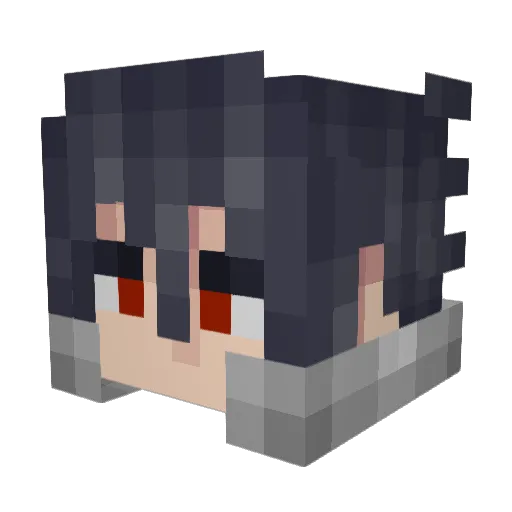 Reaper_YT__ Minecraft avatar head, 3D render
