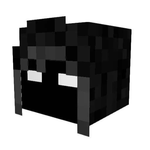 ReaperofSouls21 Minecraft avatar head, 3D render