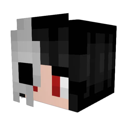 ReapersRealm13 Minecraft avatar head, 3D render