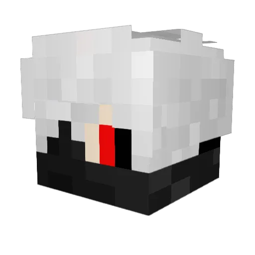 Reapersoul2234 Minecraft avatar head, 3D render