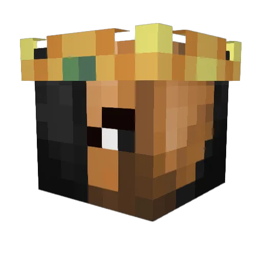 Reaping_of_Death Minecraft avatar head, 3D render