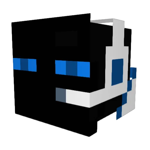 Rearfulunit2554 Minecraft avatar head, 3D render