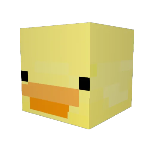 Reaver2 Minecraft avatar head, 3D render