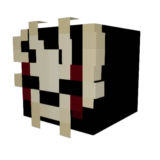ReaverHispida99 Minecraft avatar head, 3D render