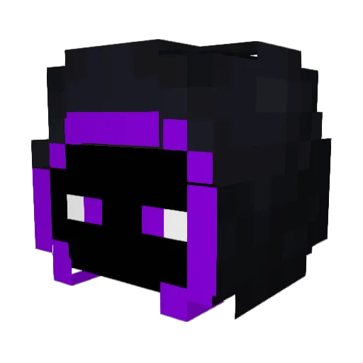 Reaverx117 Minecraft avatar head, 3D render