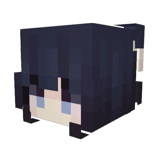 RebelDust440364 Minecraft avatar head, 3D render