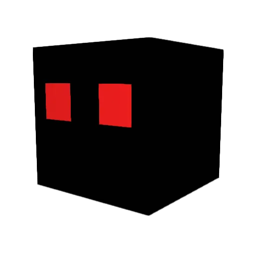 RebelRogue Minecraft avatar head, 3D render